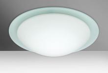 Besa Lighting 977025C-LED - Besa Ceiling Ring 19 White/Frost Ring 1W28W LED