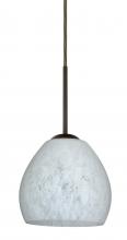 Besa Lighting B-412219-HAL-BR - Besa Bolla Pendant For Multiport Canopy Bronze Carrera 1x40W G9