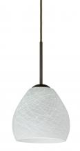 Besa Lighting B-412260-HAL-BR - Besa Bolla Pendant For Multiport Canopy Bronze Cocoon 1x40W G9