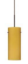 Besa Lighting J-4123VM-BR - Besa Stilo 10 Pendant For Multiport Canopy Bronze Vanilla Matte 1x100W Medium Base