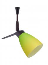 Besa Lighting SP-5044GY-BR - Besa Spotlight Andi Bronze Bicolor Green/Yellow 1x35W Halogen Mr11