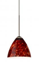 Besa Lighting X-177941-BR - Besa Pendant For Multport Canopy Mia Bronze Garnet 1x50W Halogen