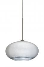 Besa Lighting 1XT-2492SF-BR - Besa Pendant Brio 7 Bronze Silver Foil 1x35W Halogen