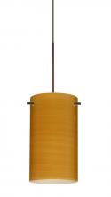  1XT-4404OK-BR - Besa Stilo 7 Pendant Bronze Oak 1x50W Halogen