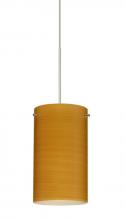  1XT-4404OK-SN - Besa Stilo 7 Pendant Satin Nickel Oak 1x50W Halogen