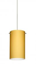  1XC-4404VM-SN - Besa Pendant Stilo 7 Satin Nickel Vanilla Matte 1x50W GY6.35