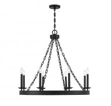 Savoy House 1-4404-8-89 - Seville 8-Light Chandelier in  Matte Black