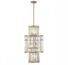 Savoy House 3-2226-8-322 - Rohe 8-Light Pendant in Warm Brass