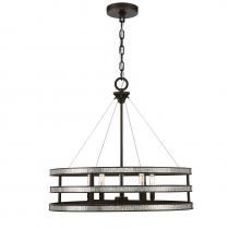 Savoy House 7-1708-5-13 - Madera 5-Light Pendant in English Bronze