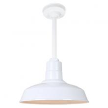 Hi-Lite MFG Co. H-QSN15114-SA-93/QSN12ST3-93/QSNHSC-93 - 14&#34; Ceiling Stem Light