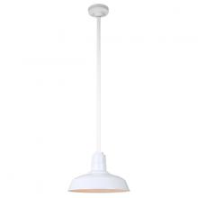 Hi-Lite MFG Co. H-QSN15114-SA-93/QSN36ST3-93/QSNHSC-93 - 14&#34; Ceiling Stem Light