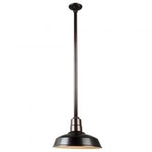 Hi-Lite MFG Co. H-QSN15114-SA-145/QSN36ST3-145/QSNHDSMC-145 - 14&#34; Ceiling Stem Light