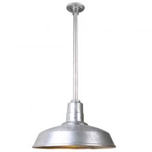 Hi-Lite MFG Co. H-QSN15116-SA-96/QSN24ST3-96/QSNHDSMC-96 - 16&#34; Ceiling Stem Light