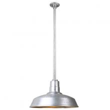 Hi-Lite MFG Co. H-QSN15116-SA-96/QSN36ST3-96/QSNHDSMC-96 - 16&#34; Ceiling Stem Light