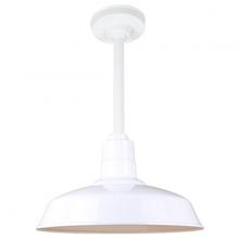 Hi-Lite MFG Co. H-QSN15116-SA-93/QSN12ST3-93/QSNHSC-93 - 16&#34; Ceiling Stem Light