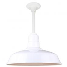 Hi-Lite MFG Co. H-QSN15116-SA-93/QSN12ST3-93/QSNHDSMC-93 - 16&#34; Ceiling Stem Light