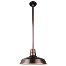 Hi-Lite MFG Co. H-QSN15116-SA-145/QSN36ST3-145/QSNHSC-145 - 16&#34; Ceiling Stem Light