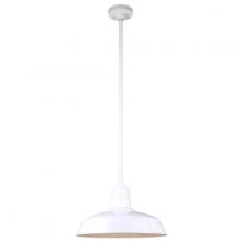 Hi-Lite MFG Co. H-QSN15116-SA-93/QSN36ST3-93/QSNHSC-93 - 16&#34; Ceiling Stem Light