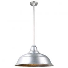 Hi-Lite MFG Co. H-QSN15117-SA-96/QSN36ST3-96/QSNHSC-96 - 17&#34; Ceiling Stem Light