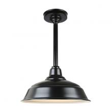 Hi-Lite MFG Co. H-QSN15117-SA-91/QSN12ST3-91/QSNHSC-91 - 17&#34; Ceiling Stem Light