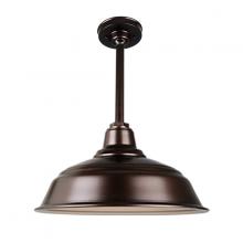 Hi-Lite MFG Co. H-QSN15117-SA-145/QSN12ST3-145/QSNHSC-145 - 17&#34; Ceiling Stem Light