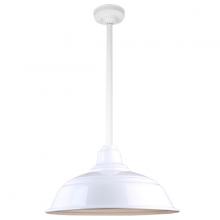 Hi-Lite MFG Co. H-QSN15117-SA-93/QSN24ST3-93/QSNHSC-93 - 17&#34; Ceiling Stem Light