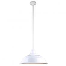 Hi-Lite MFG Co. H-QSN15117-SA-93/QSN36ST3-93/QSNHSC-93 - 17&#34; Ceiling Stem Light