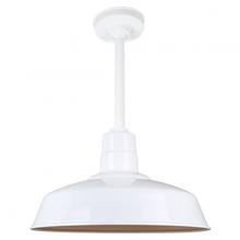 Hi-Lite MFG Co. H-QSN15118-SA-93/QSN12ST3-93/QSNHSC-93 - 18&#34; Ceiling Stem Light