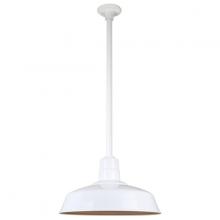 Hi-Lite MFG Co. H-QSN15118-SA-93/QSN24ST3-93/QSNHDSMC-93 - 18&#34; Ceiling Stem Light