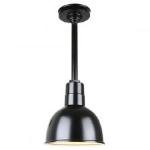 Hi-Lite MFG Co. H-QSN16110-SA-91/QSN12ST3-91/QSNHSC-91 - 10&#34; Ceiling Stem Light