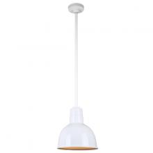 Hi-Lite MFG Co. H-QSN16110-SA-93/QSN36ST3-93/QSNHSC-93 - 10&#34; Ceiling Stem Light