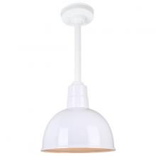 Hi-Lite MFG Co. H-QSN16112-SA-93/QSN12ST3-93/QSNHSC-93 - 12&#34; Ceiling Stem Light