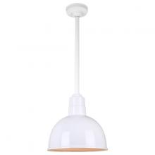 Hi-Lite MFG Co. H-QSN16112-SA-93/QSN24ST3-93/QSNHSC-93 - 12&#34; Ceiling Stem Light