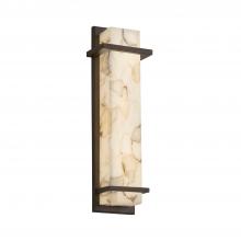 Justice Design Group ALR-7614W-DBRZ - Monolith 20&#34; LED Outdoor/Indoor Wall Sconce