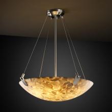 Justice Design Group ALR-9624-25-NCKL-LED-6000 - 36&#34; Pendant Bowl w/ U-Clips