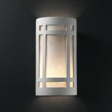 Justice Design Group CER-7495W-BLK-LED-1000 - Wall Sconce