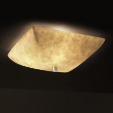 Justice Design Group CLD-9671-25-CROM-LED-3000 - 18&#34; Semi-Flush Bowl w/ Fluorescent Lamping