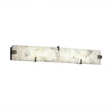 Justice Design Group ALR-8880-DBRZ - Clips 36&#34; Linear Bath Bar