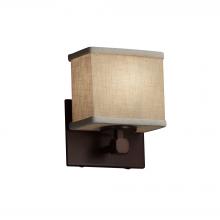 Justice Design Group FAB-8427-55-CREM-DBRZ - Tetra ADA 1-Light Wall Sconce