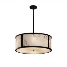 Justice Design Group FAL-9542-DBRZ - Tribeca 24&#34; Drum Pendant