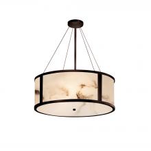 Justice Design Group FAL-9544-DBRZ - Tribeca 36&#34; Drum Pendant