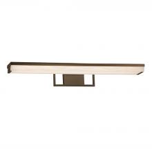 Justice Design Group PNA-9075-WAVE-DBRZ - Elevate 30&#34; Linear LED Wall/Bath