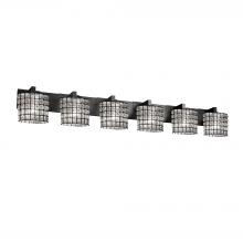  WGL-8926-30-GRCB-MBLK - Modular 6-Light Bath Bar