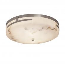 Justice Design Group FAL-8998-CROM - Atlas 19&#34; LED Round Flush-Mount