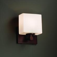 Justice Design Group FSN-8427-55-OPAL-DBRZ - Tetra ADA 1-Light Wall Sconce