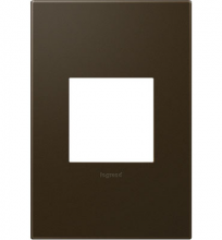 Legrand AWP1G2BR6 - Adorne® Bronze One-Gang Screwless Wall Plate