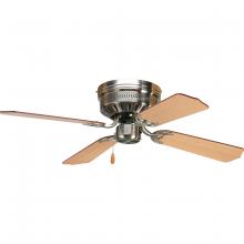 Progress P2524-09 - AirPro Collection 42&#34; Four-Blade Hugger Ceiling Fan