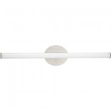 Progress P300412-009-CS - Phase 3 Collection 32 in. Brushed Nickel Large Modern 3CCT Integrated LED Linear Vanity Light