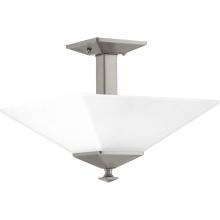 Progress P350107-009 - Clifton Heights Collection 12-3/4&#34; Two-Light Semi-Flush