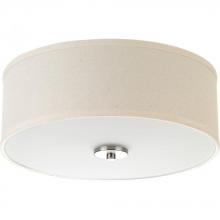 Progress P3713-09 - Inspire Collection Two-Light 13&#34; Flush Mount